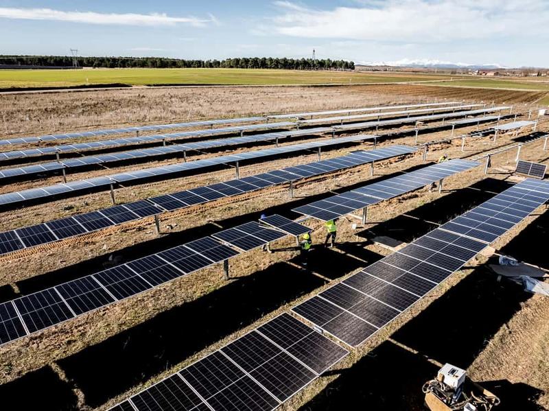 Module installation in Palencia